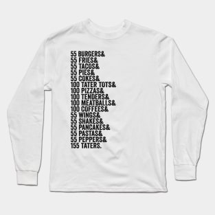 Pay It Forward - Text Style Black Font Long Sleeve T-Shirt